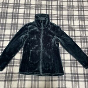 Navy blue 32Heat fuzzy jacket